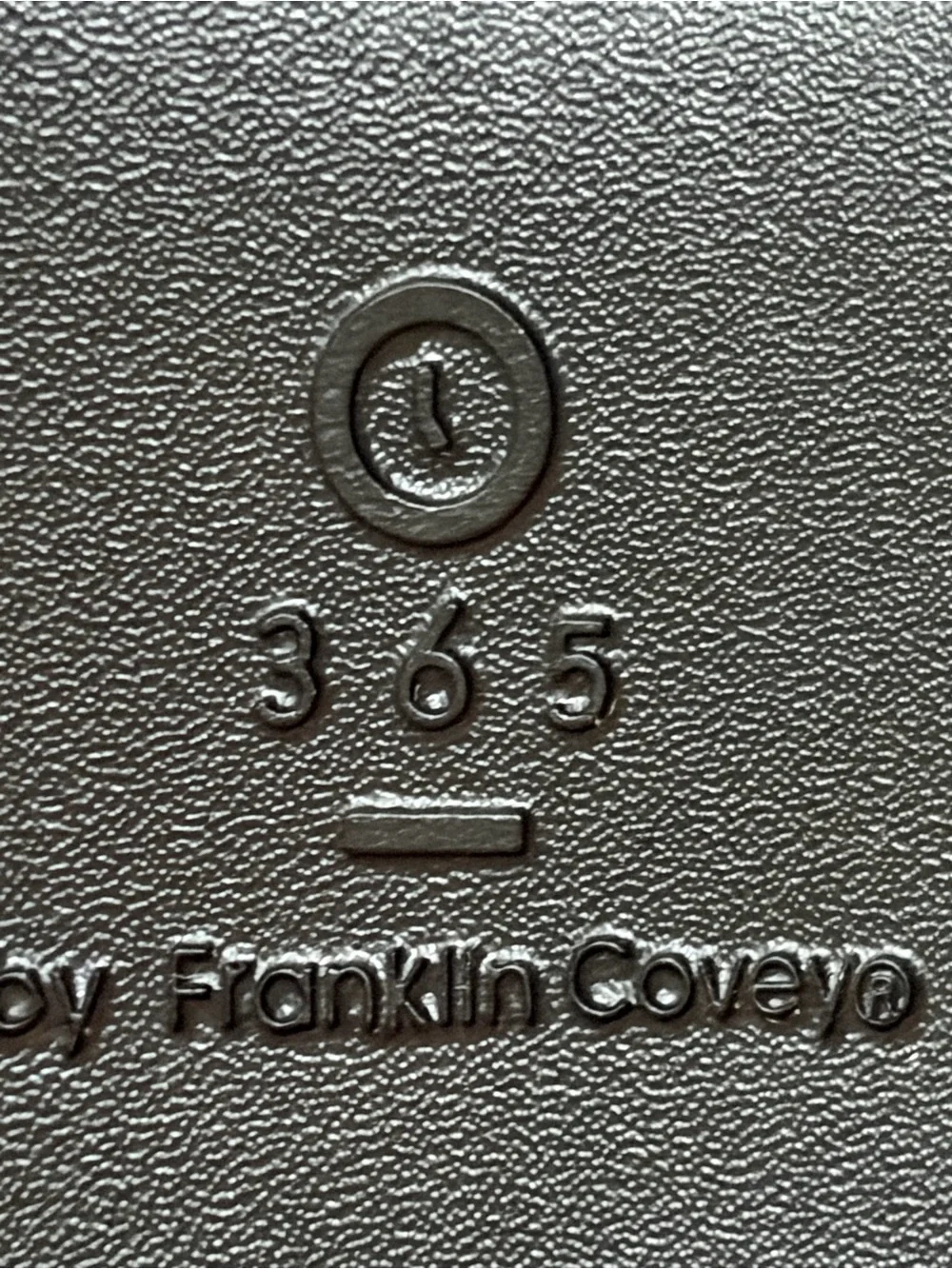 Franklin Covey 365 Monthly/Weekly 6-Ring Taupe Snap-Closure Organizer Nice